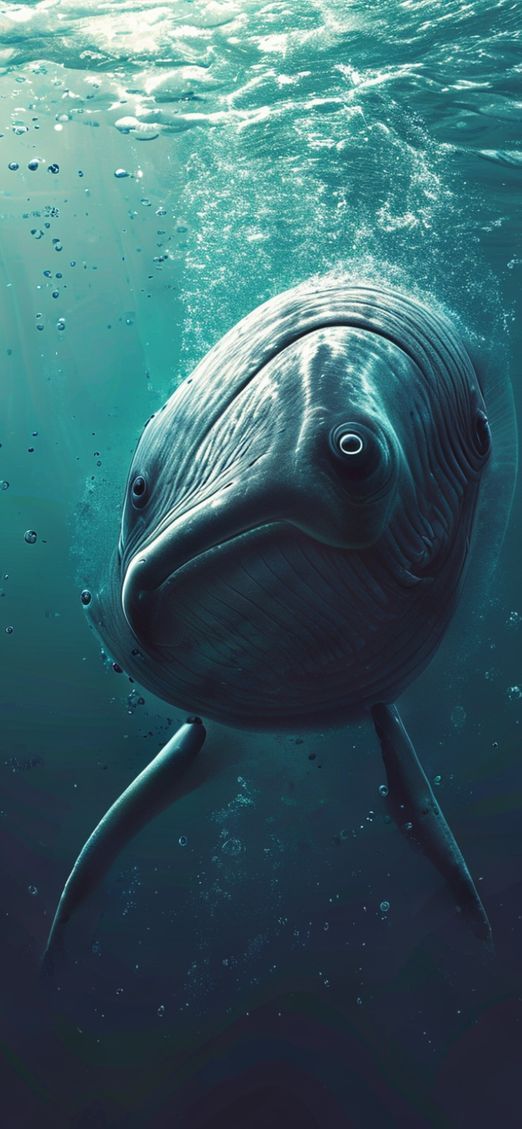 Whale Eye Closeup Deep Intelligent Photorealistic Wallpaper