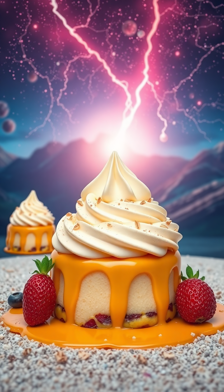 Dessertstorm Photorealistic Wallpaper
