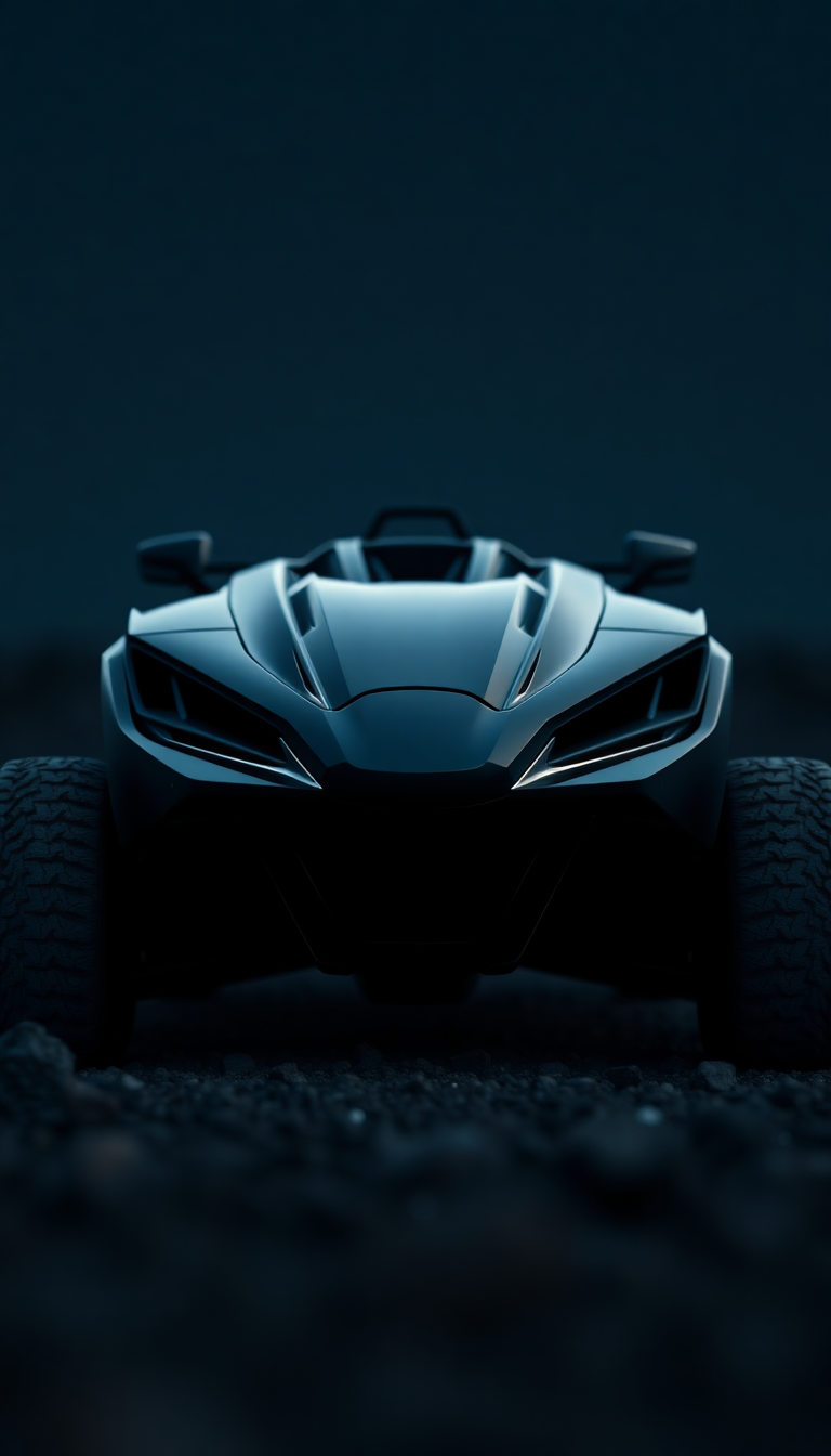 Black Xuv700 Photorealistic Wallpaper