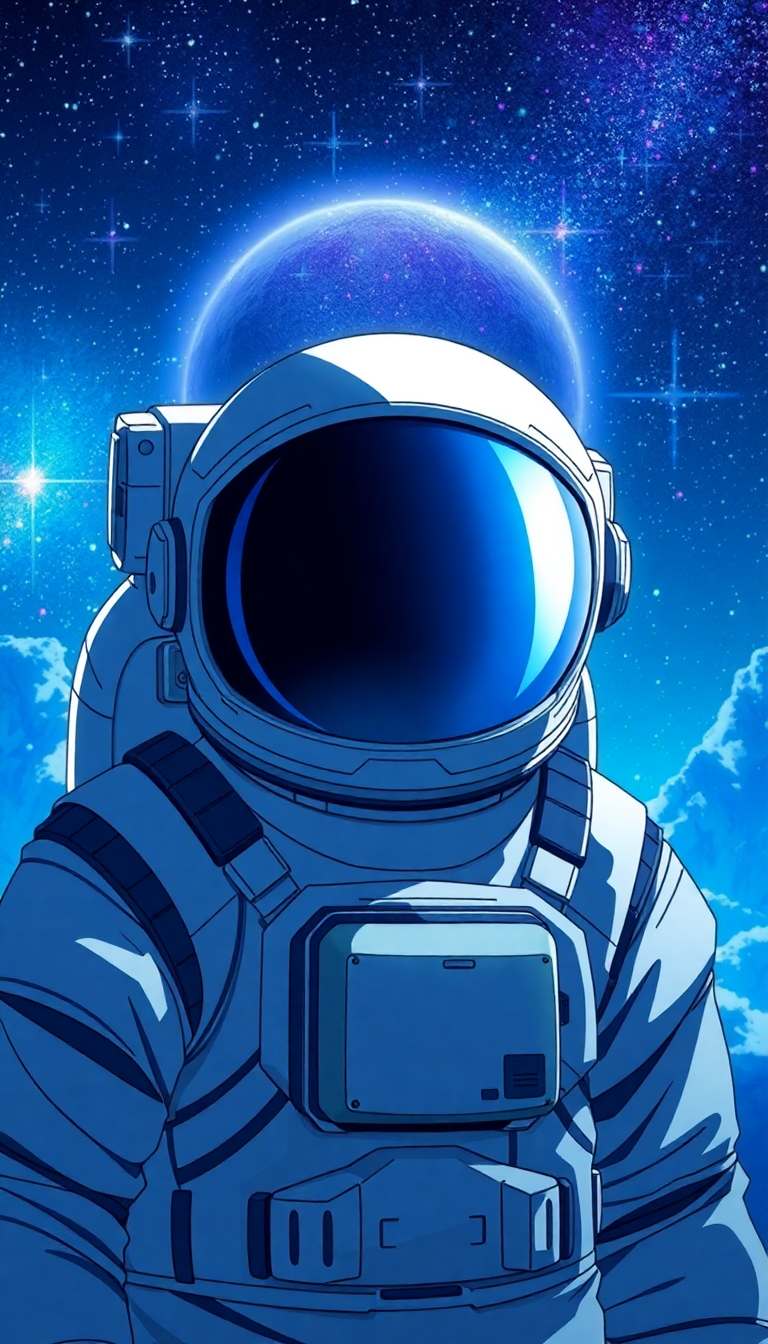 Astronauta Anime Wallpaper