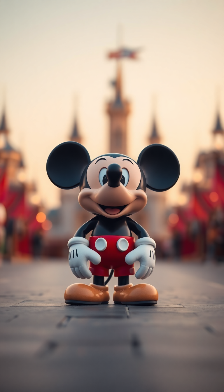 Mickey Mouse Photorealistic Wallpaper