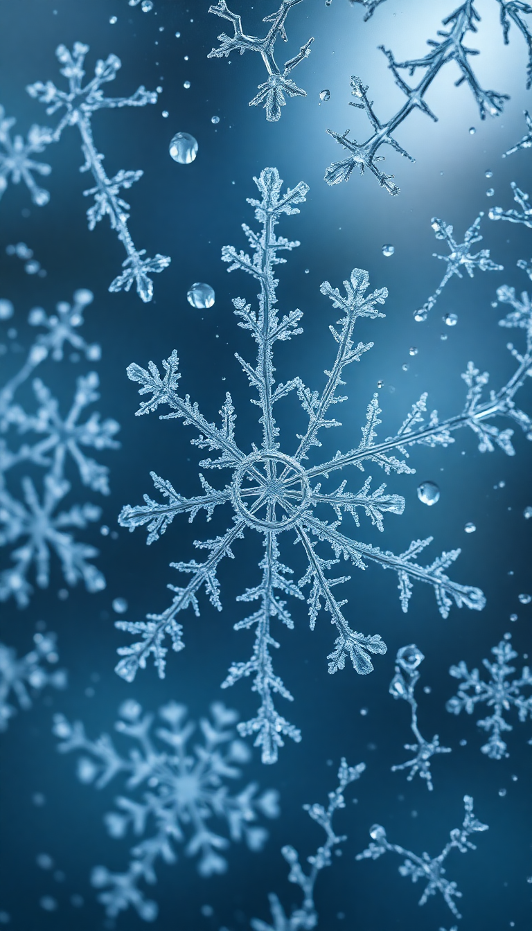 Frost Patterns On Window Macro Aesthetic Wallpaper