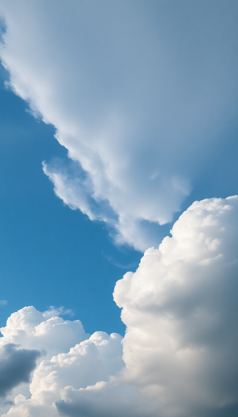 Mammatus Clouds Dramatic Bubble Sky Photorealistic Wallpaper