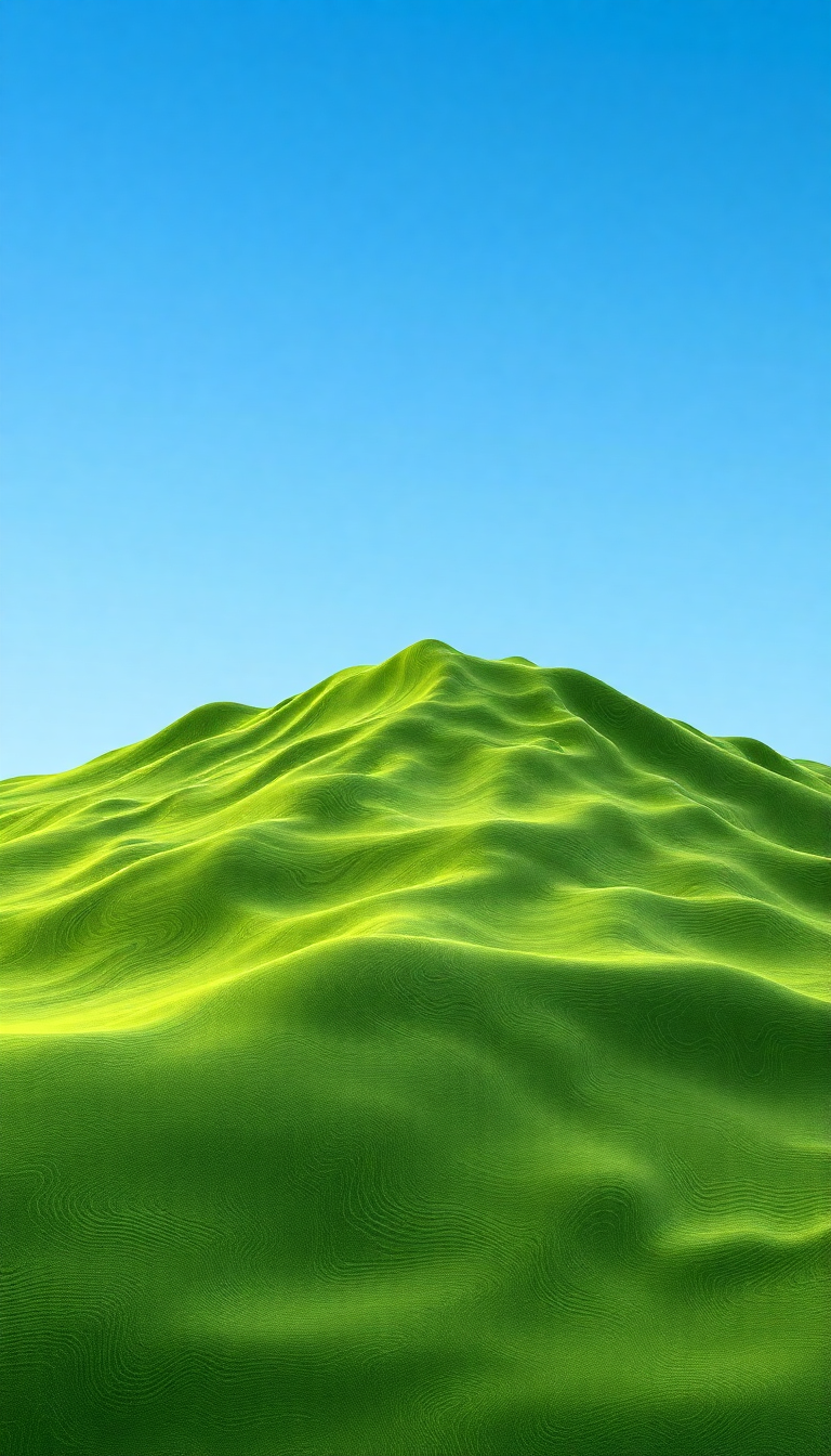 Topographic Lines Flowing Terrain Map Minimalist Wallpaper