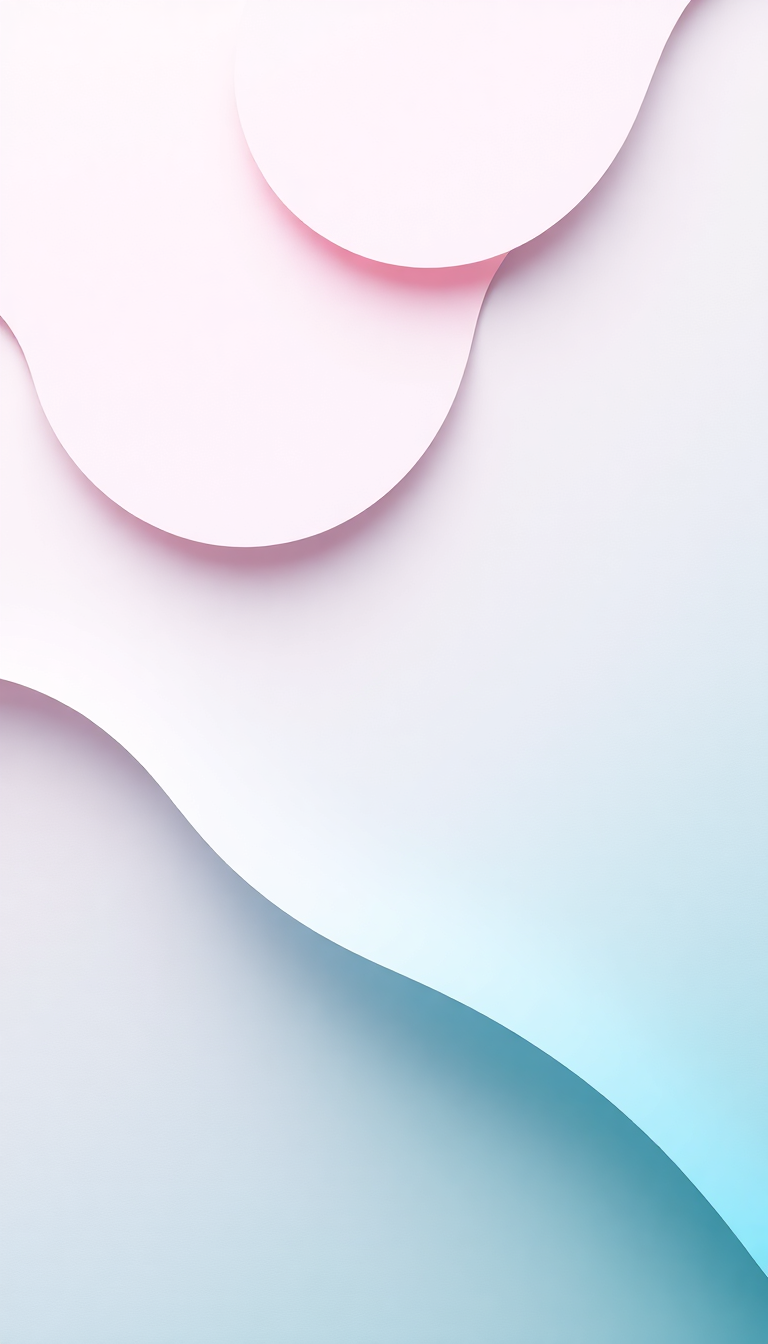 Paper Cut Layers Creating Depth Minimalist Wallpaper