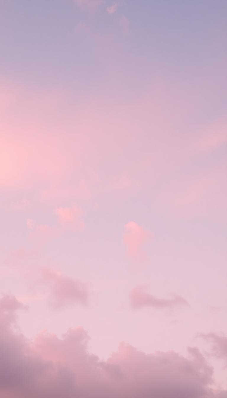 Pink Cloud Cotton Candy Sky Aesthetic Wallpaper