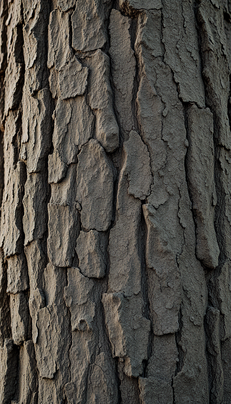 Tree Bark Texture Macro Lines Photorealistic Wallpaper
