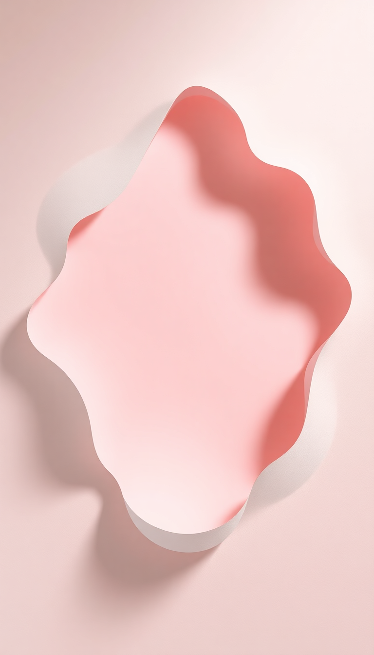 Paper Cut Layers Creating Depth Minimalist Wallpaper