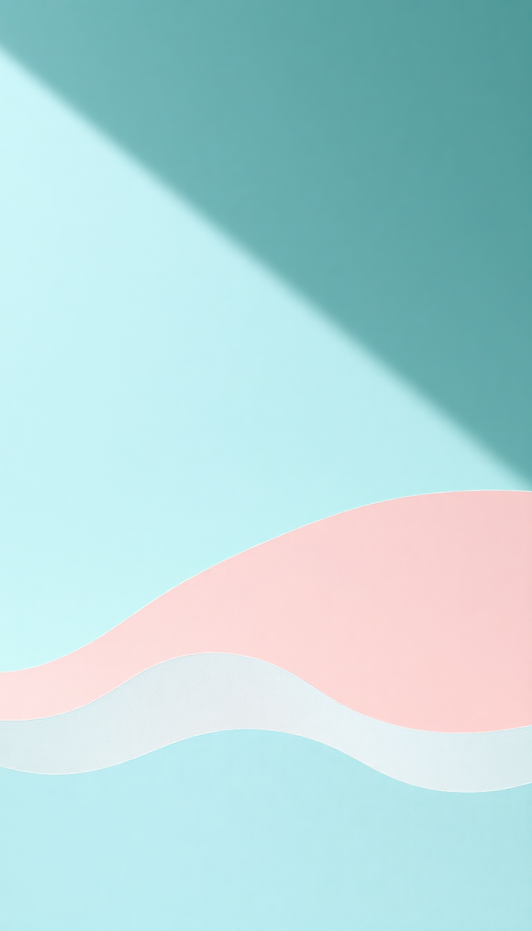 Paper Cut Layers Creating Depth Minimalist Wallpaper