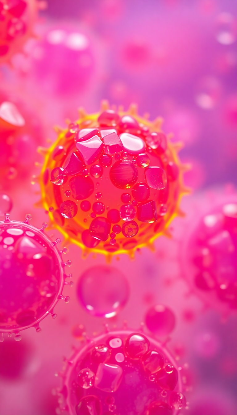 Oil And Water Macro Abstract Aesthetic Wallpaper