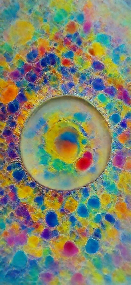 Oil And Water Macro Abstract Aesthetic Wallpaper