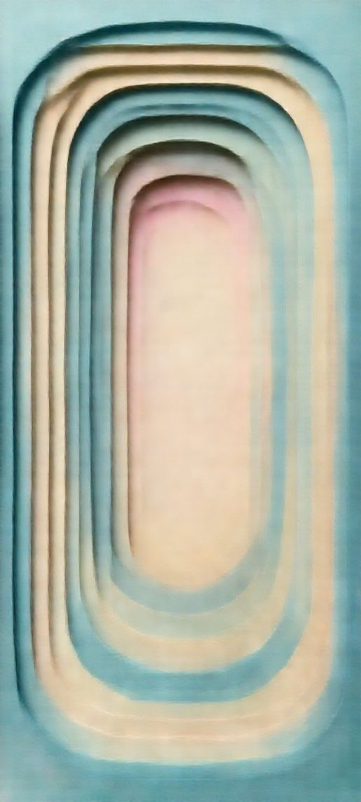 Paper Cut Layers Creating Depth Minimalist Wallpaper