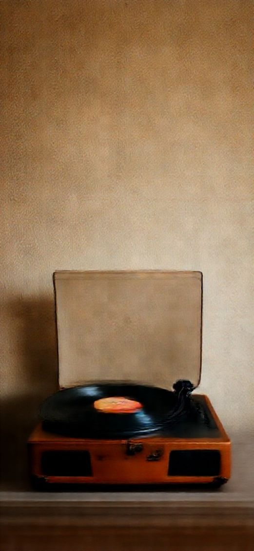 Matte Player Warm Lighting Retro Wallpaper