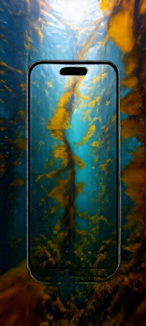 Sonic Kelp Forest Sun Rays Photorealistic Wallpaper