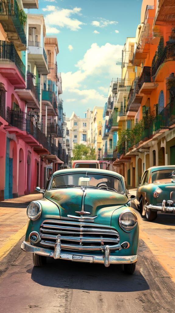 Old Havana Classic Sleek Standard Wallpaper