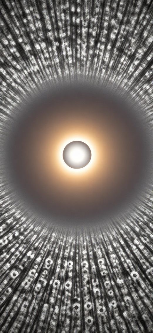 Totality Corona Dark Sky Dark Remaster Wallpaper