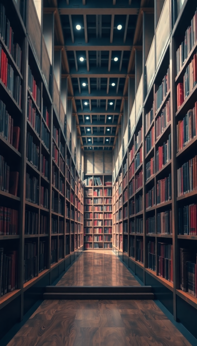 Neon Infinite Impossible Books Digital art Wallpaper