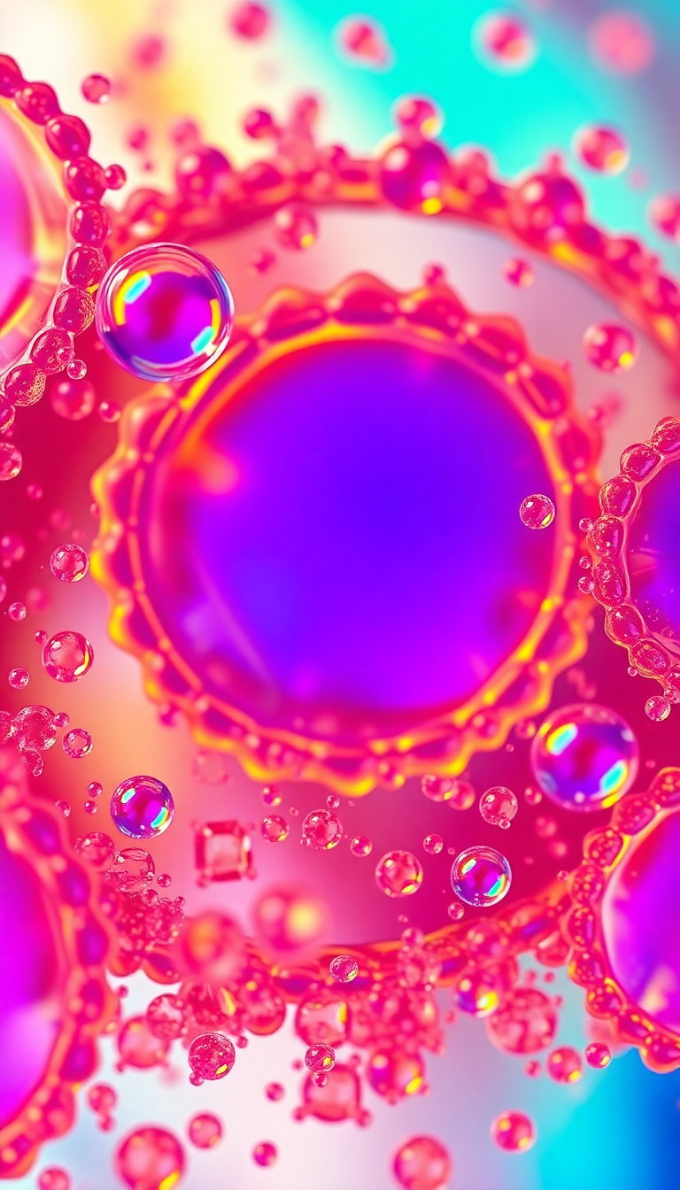 Oil And Water Cosmic HD Wallpaper