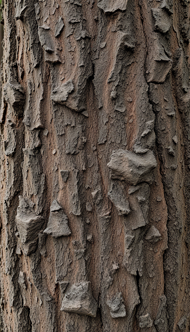 Lunar Classic Tree Bark Texture Wallpaper