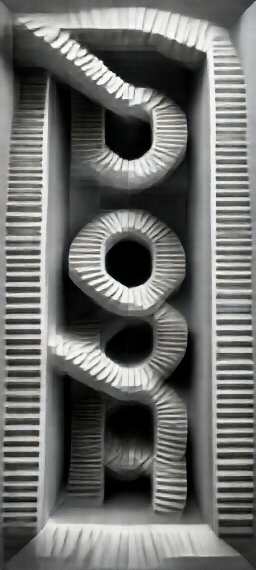 Escher Style Infinite Stairs Abstract Modern Wallpaper