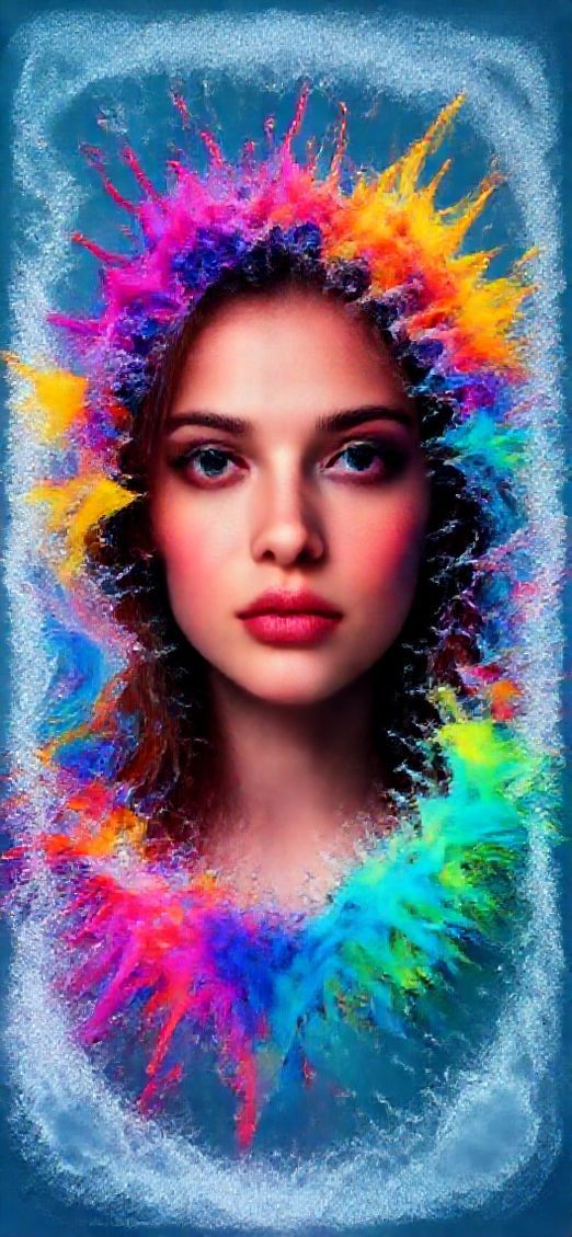 Desert Freeze Water In Explosion Digital art Wallpaper