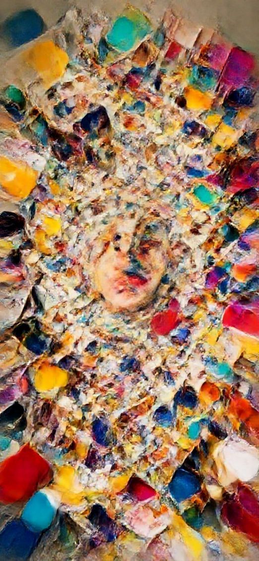 Majestic Supplies Scattered Creative Mess Photorealistic Wallpaper