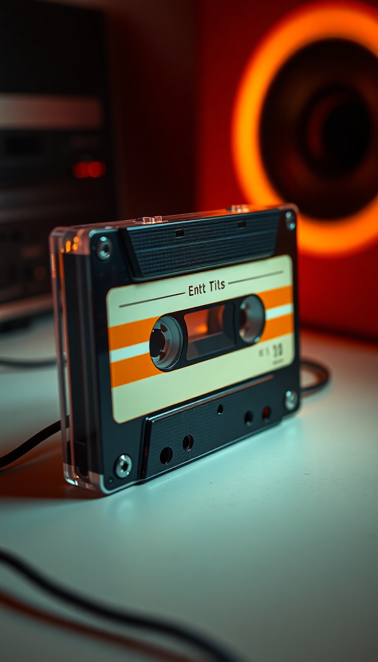 Aesthetic Elegant Cassette Tape Mixtape Wallpaper