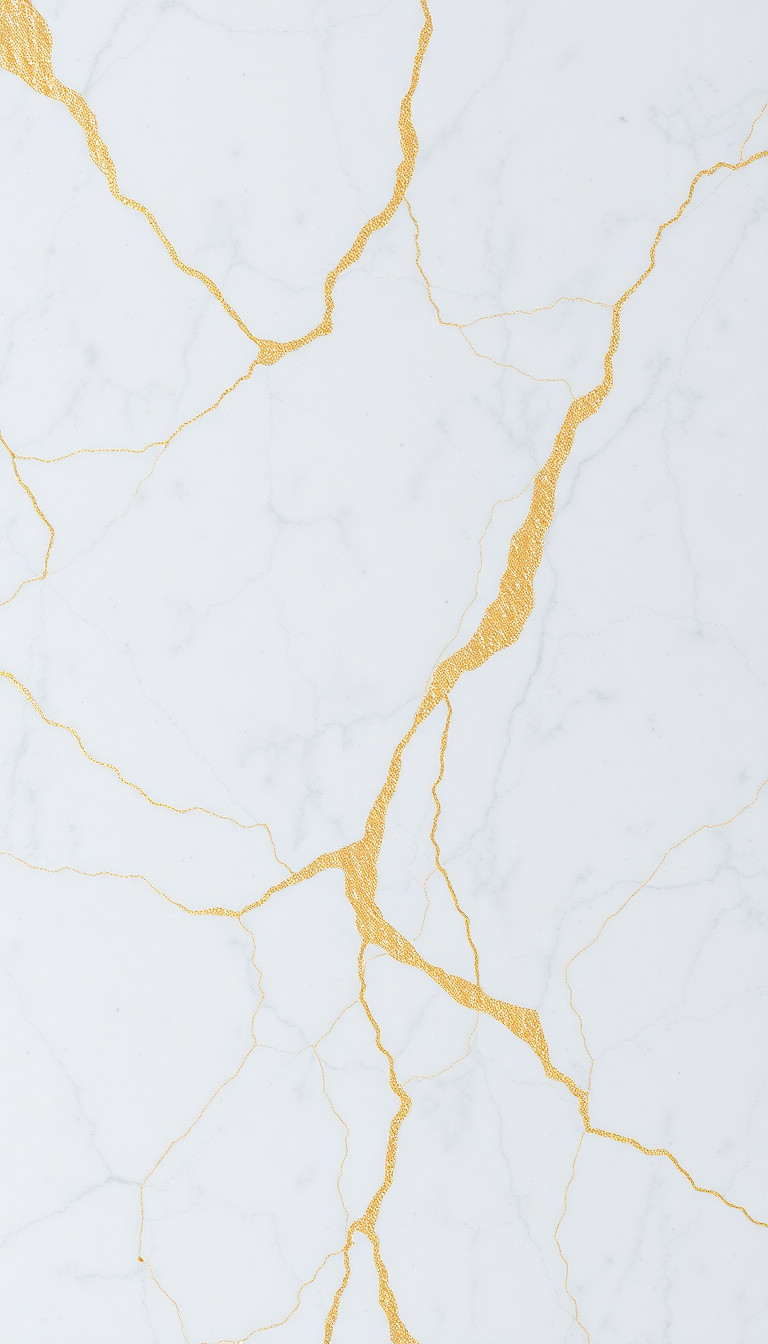 Abstract Monochrome Marble Texture White Wallpaper