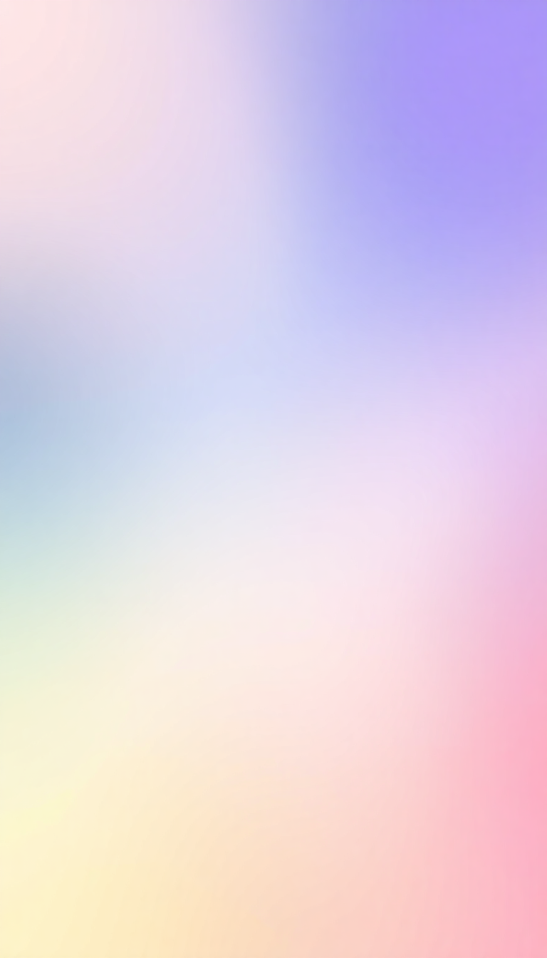 Glossy Pastel Blur Dreamy Minimalist Wallpaper