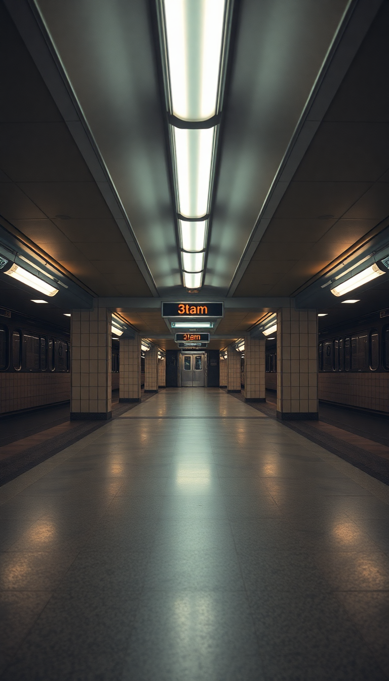 Empty Subway Station Zen HD Wallpaper