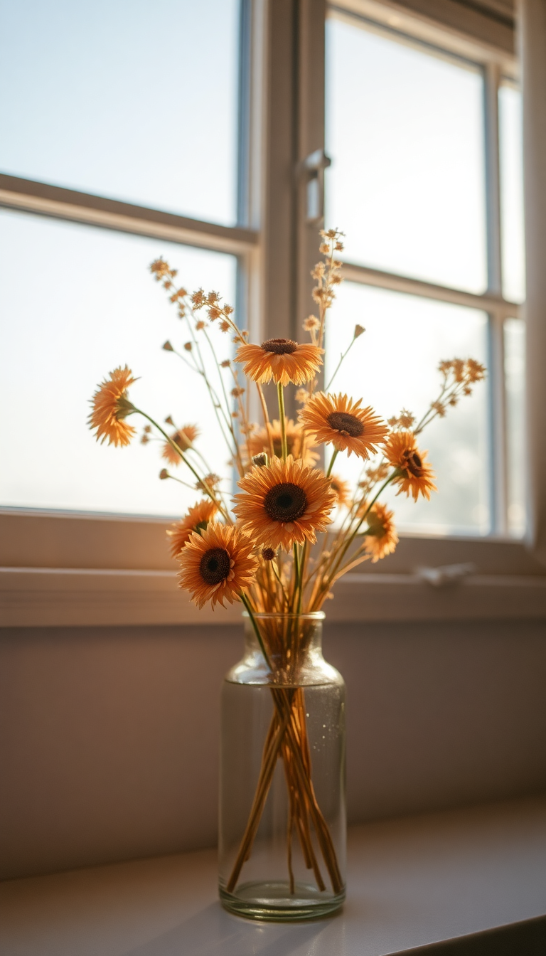 Glass Vase Window Light Aesthetic Original Wallpaper