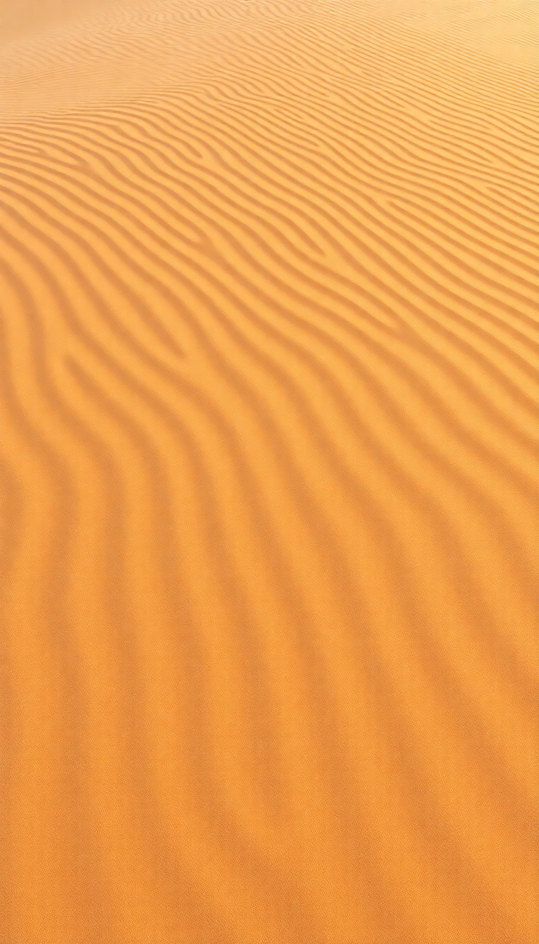 Eternal Patterns Wind Ripples Dune Photorealistic Wallpaper