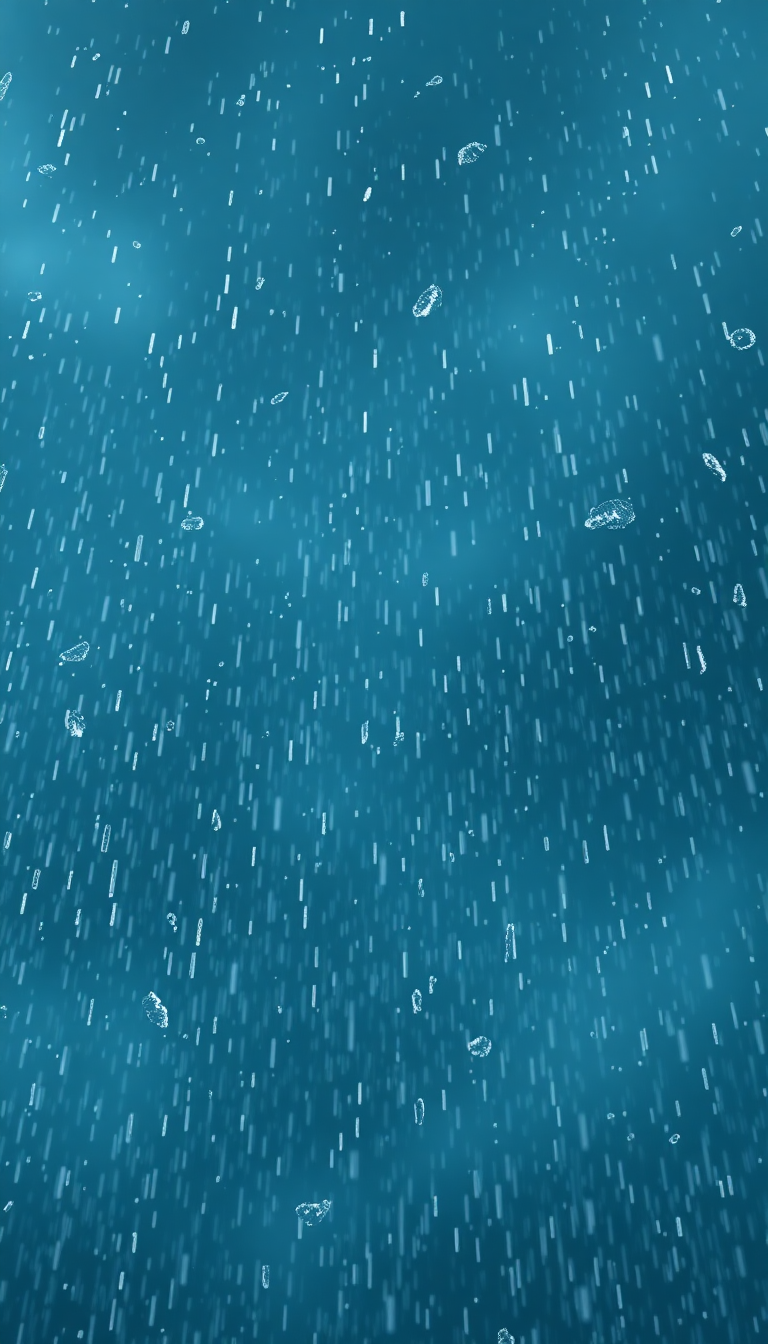 Misty Alpine Hailstorm Dramatic Ice Wallpaper