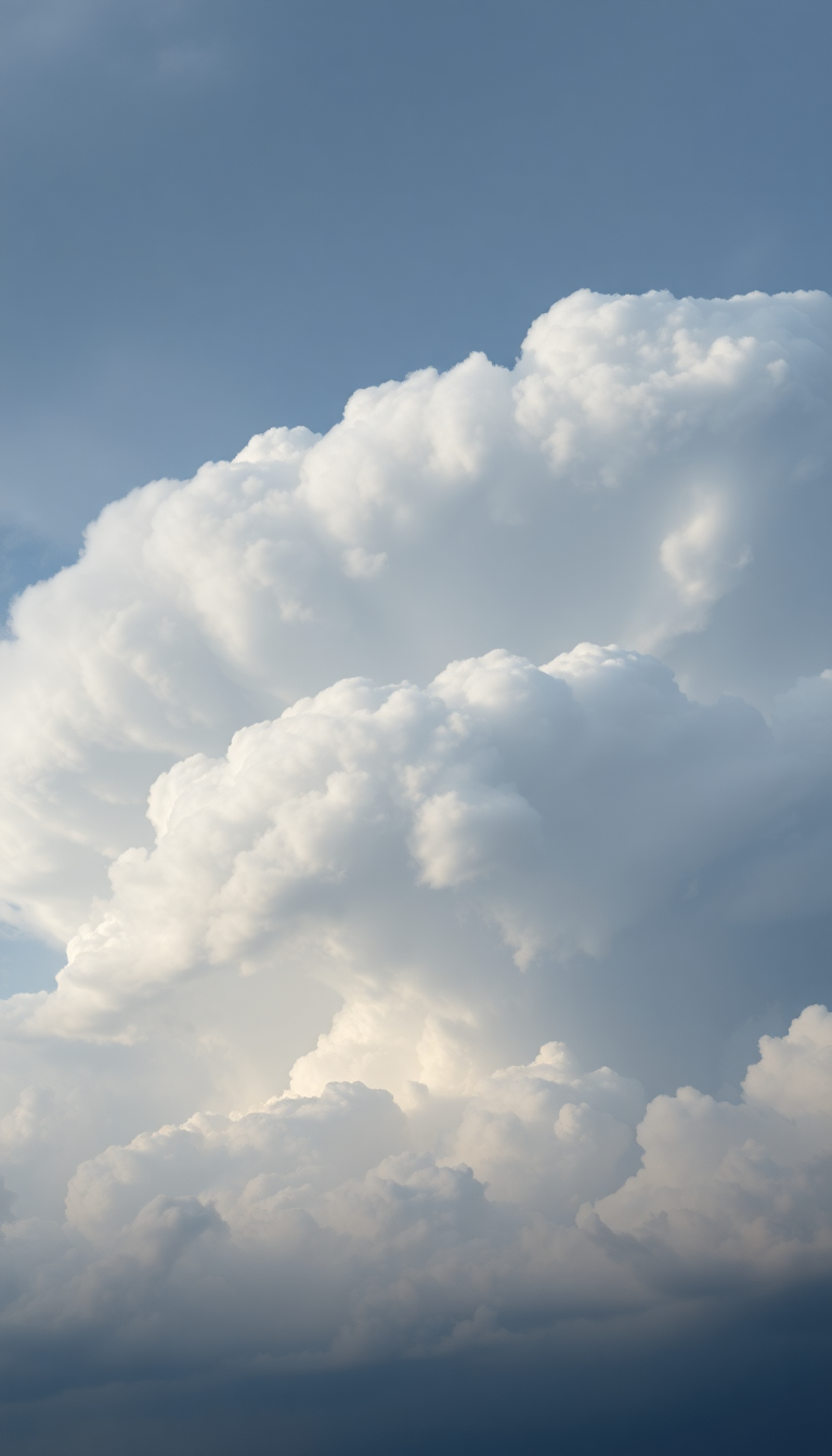 Nature Minimalist Mammatus Clouds Dramatic Wallpaper