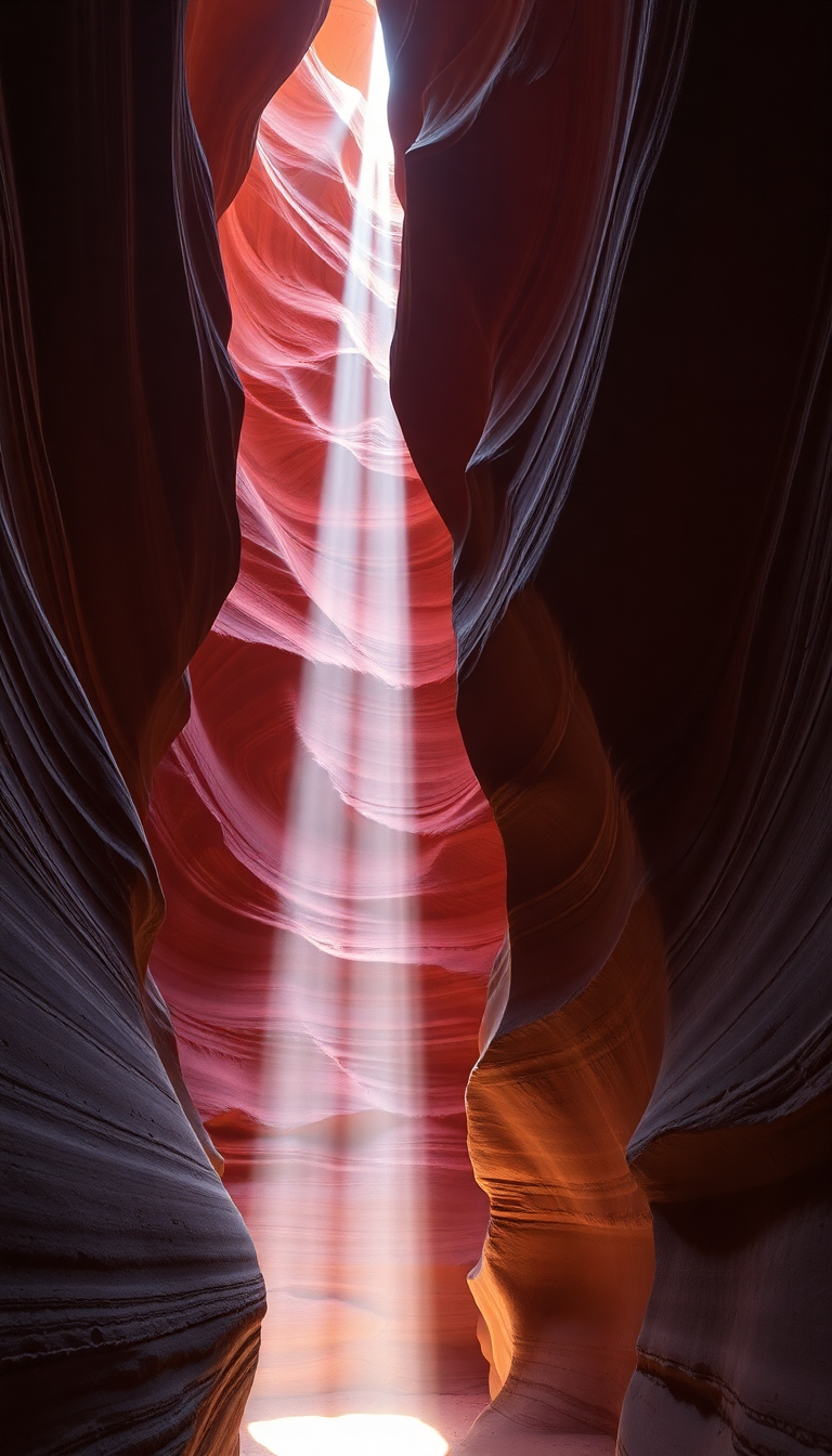 Pure Intense Slot Canyon Light Wallpaper