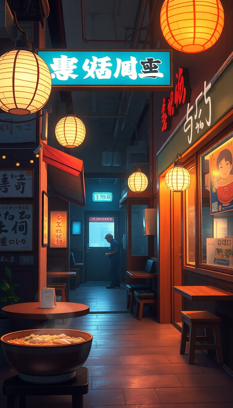 Night Steam Warm Lighting Anime Elite Wallpaper