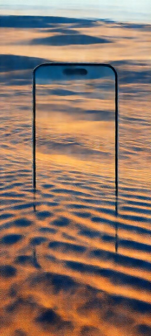 Nature Gothic Heat Shimmer Desert Wallpaper