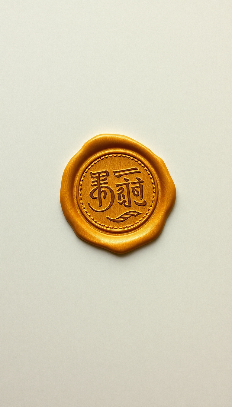 Handwritten Letter Wax Seal Vintage Paper Aesthetic Original Wallpaper