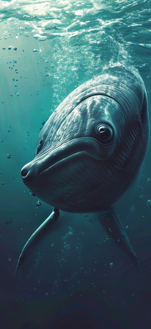 Whale Eye Closeup Desert Compact Wallpaper