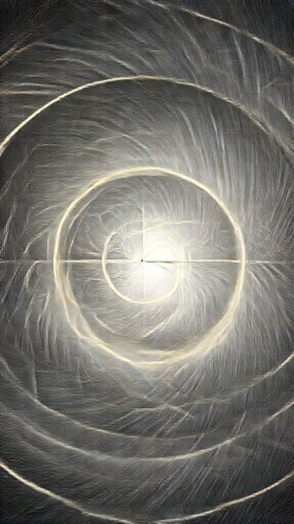 Pristine Fibonacci Golden Nature Minimalist Wallpaper