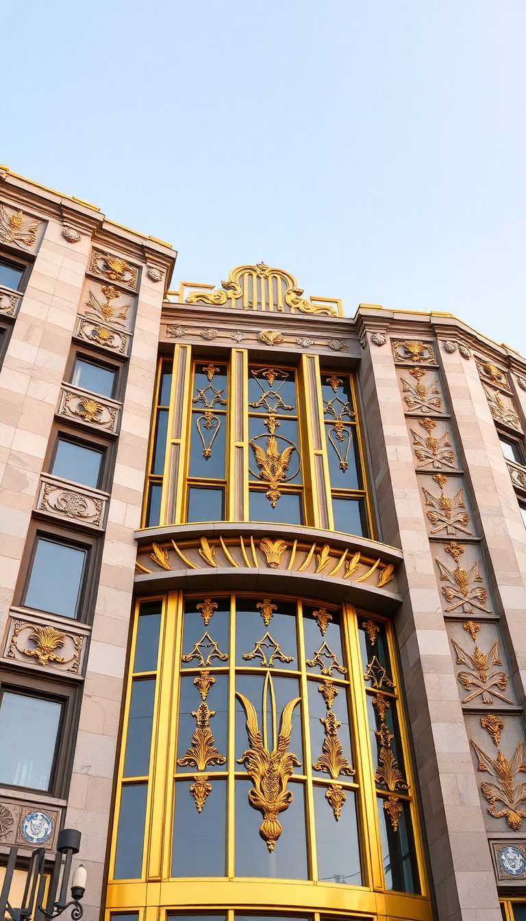 Art Deco Building Chromatic HD Wallpaper