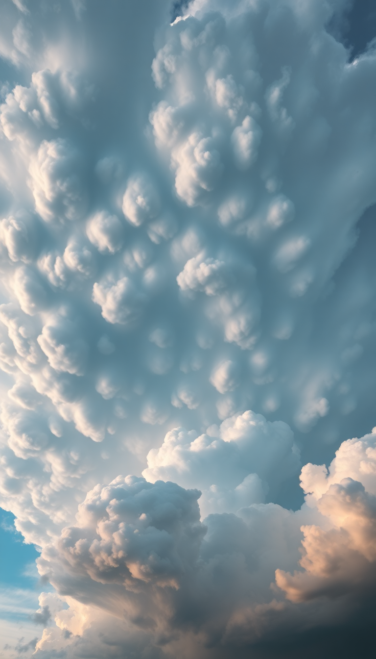 Dramatic Bubble Sky Storm Nature Mini Wallpaper