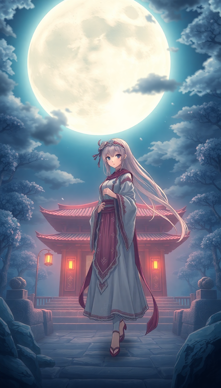 Anime Premium Shrine Maiden Anime Wallpaper