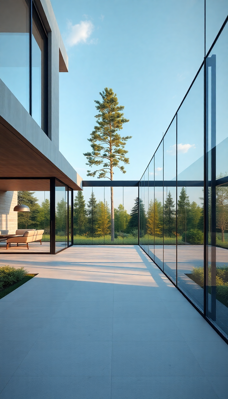 Minimalist Moody Modern Minimalist House Wallpaper