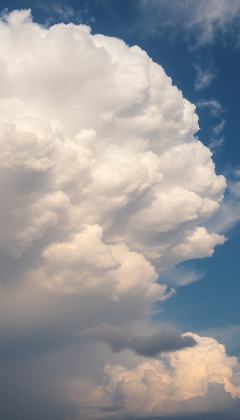 Alluring Clouds Dramatic Bubble Sky Photorealistic Wallpaper