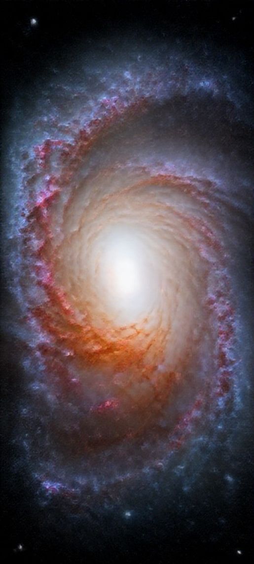 Colliding Galaxies Creating New Stars Cosmic Digital art Super Wallpaper