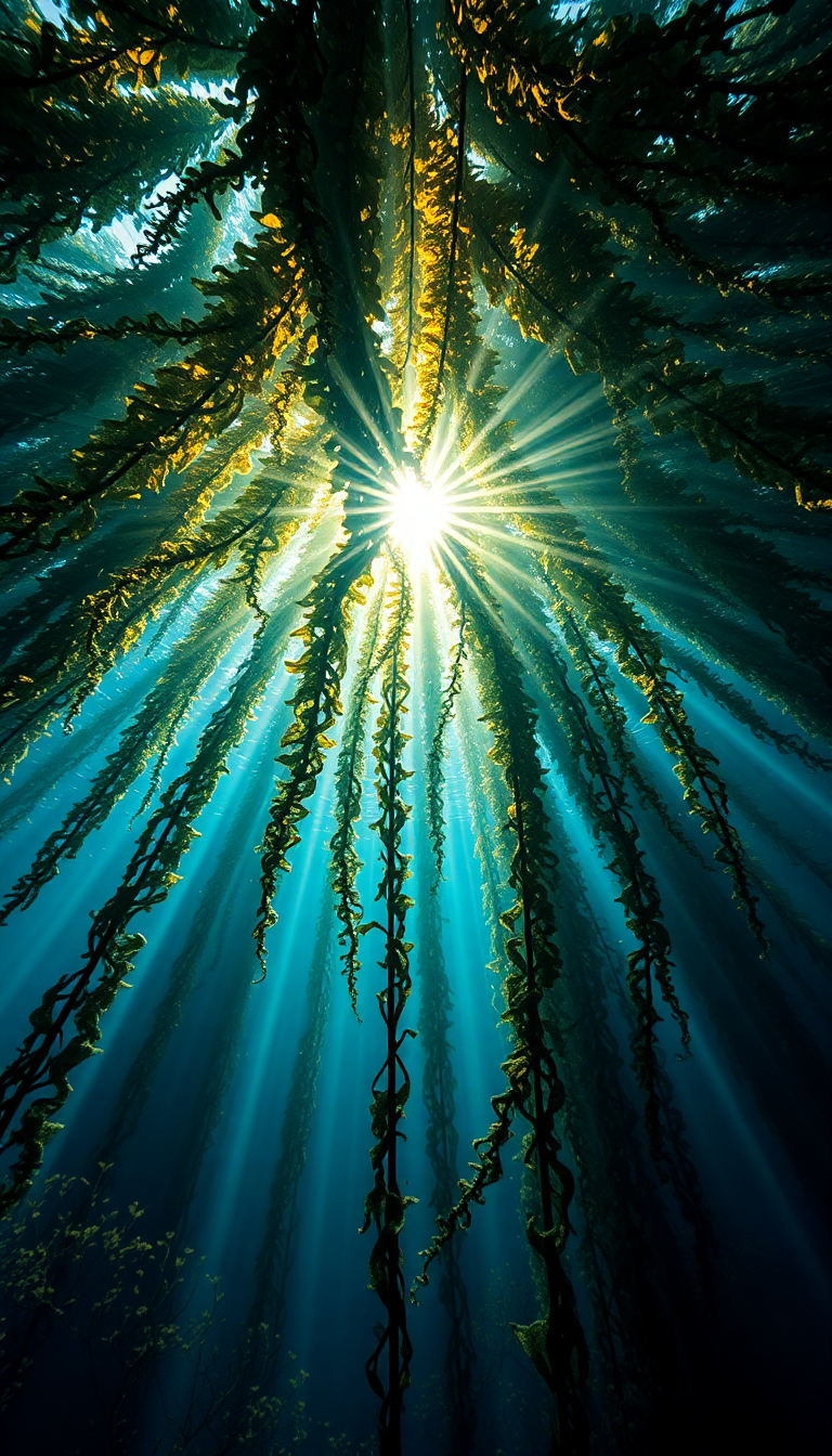 Sun Rays Streaming Down Nature Special Wallpaper