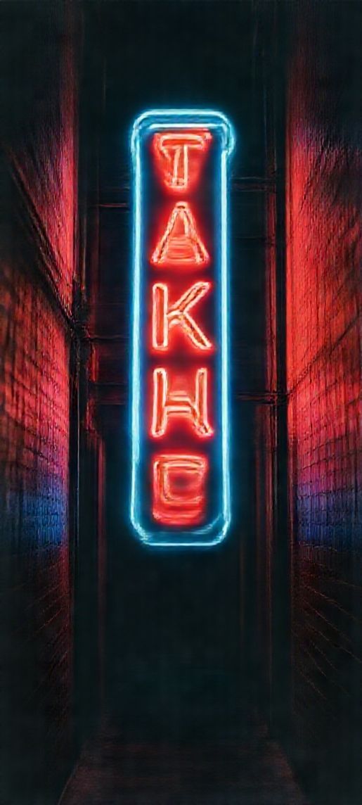 Neon Sign Flickering Eternal Select Wallpaper