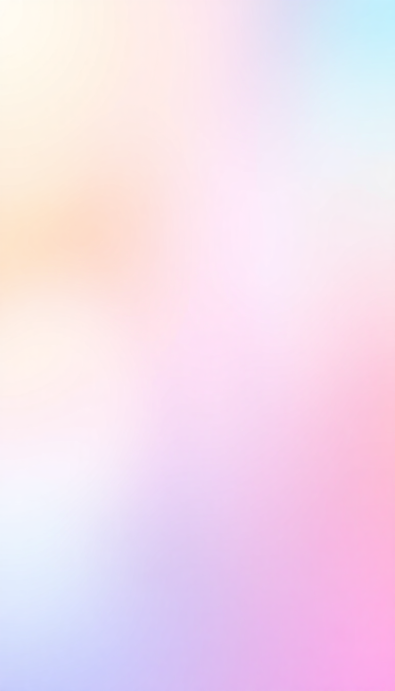 Pastel Gradient Blur Soft Dreamy Colors Minimalist Prime Wallpaper