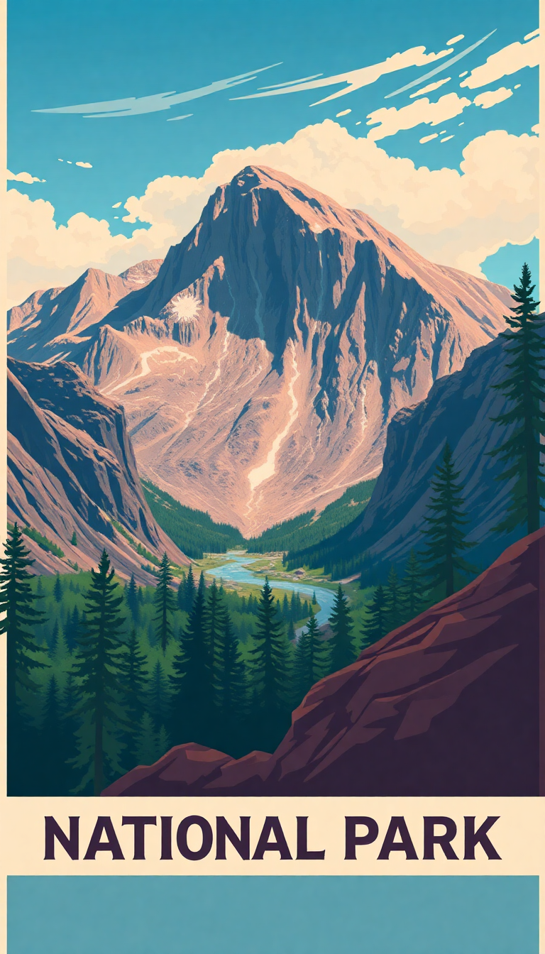 Celestial National Style Poster Travel Digital art Wallpaper